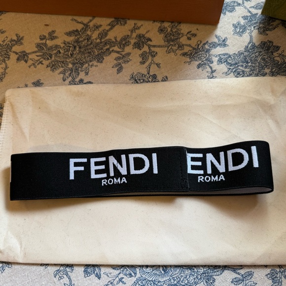 Fashion Monochrome Logo Headband
